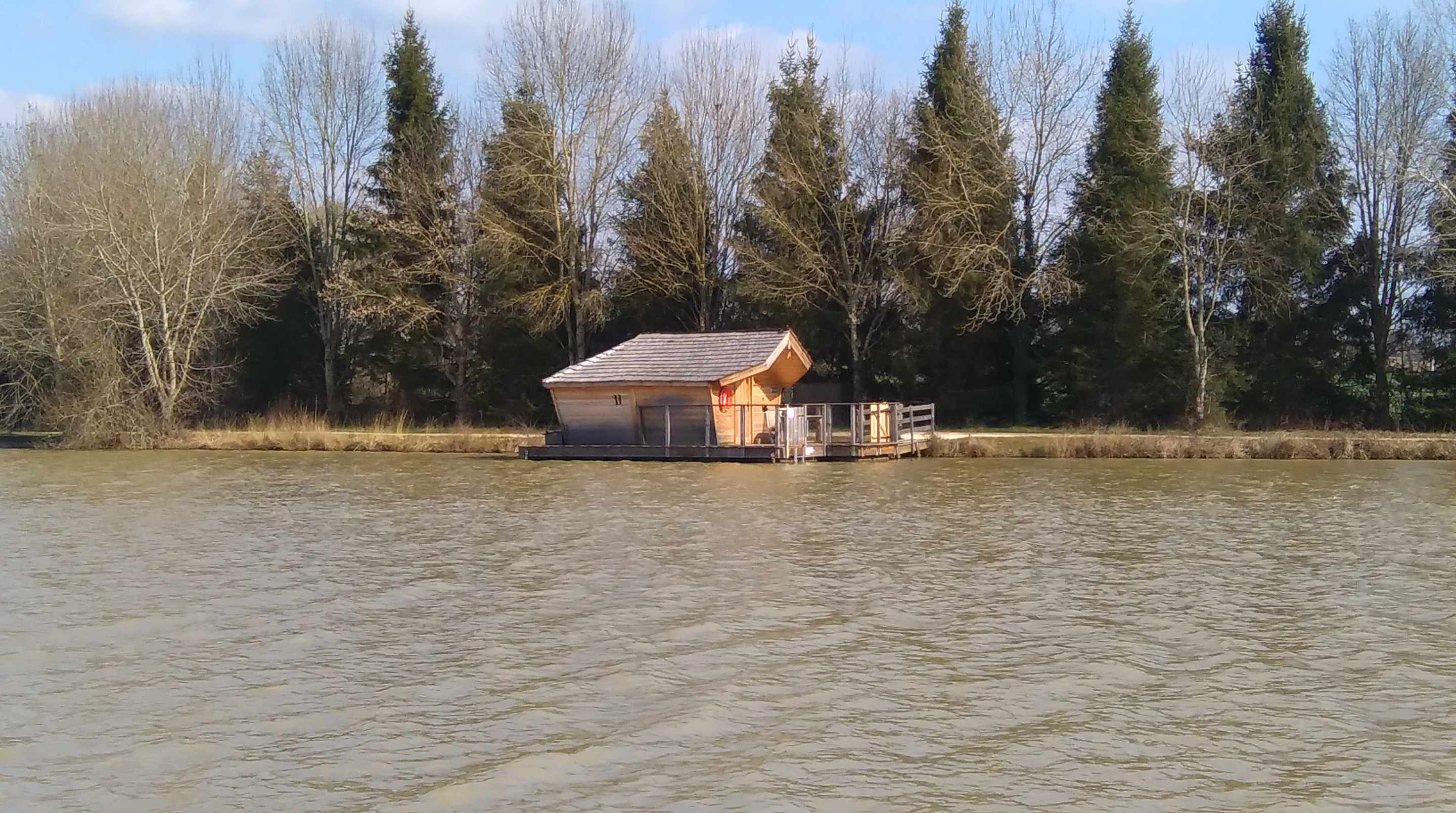 La Cabane Alizé _ Village Flottant de Pressac,Pressac,86460,Nouvelle-Aquitaine,France